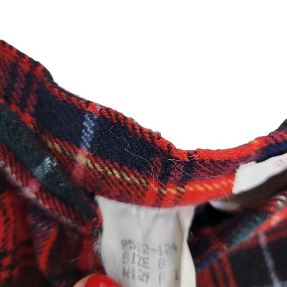 Vintage Pendleton Authentic Macinnes 100% Virgin Wool Plaid Petite Skirt Sz US 8 - Picture 6 of 13
